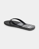 QUIKSILVER Moncata Art Thongs - GREY/WHITE/BLACK