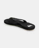 QUIKSILVER Island Oasis Thongs - BLACK/CAMO