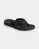 QUIKSILVER Travel Oasis Thongs - BLACK