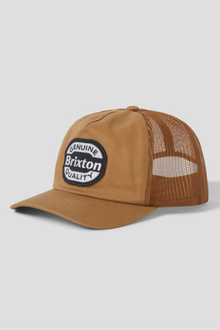 BRIXTON Keaton MP Trucker Hat - WASHED COPPER/WASHED COPPER