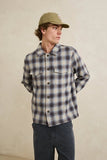RHYTHM Polar Bond LS Flannel - SMOKE