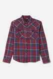 BRIXTON Waylon LW Overshirt - DENIM PLAID