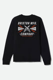 BRIXTON Danton Crew - BLACK