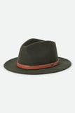 BRIXTON Messer Fedora - IVY LIGHT BROWN