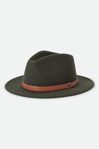 BRIXTON Messer Fedora - IVY LIGHT BROWN