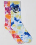 SANTA CRUZ Opus Dot Sock Crew Sock (2 Pack) - MULTI TIE-DYE