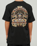 THE MAD HUEYS Dragon Captain Youth Tee - BLACK