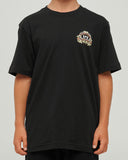 THE MAD HUEYS Dragon Captain Youth Tee - BLACK