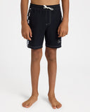QUIKSILVER Original Arch Volly Boy - BLACK