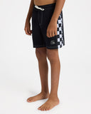 QUIKSILVER Original Arch Volly Boy - BLACK