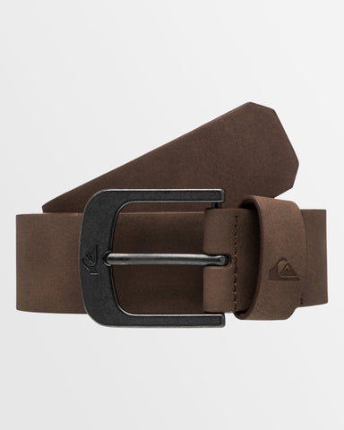 QUIKSILVER Main Street Belt - CHOCOLATE