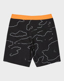QUIKSILVER Highline Straight Leg 19" Boardshorts  - BLACK CAMOSTROKES