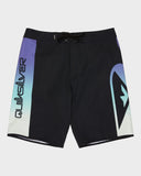 QUIKSILVER Surfsilk Holmes 20" Boardshort - BLACK HOLMES