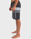 QUIKSILVER Everyday Padang Beachshort 20" - BLACK RECONNECT STRIPE