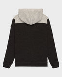 QUIKSILVER Keller Block Zip - BLACK HEATHER
