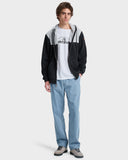 QUIKSILVER Keller Block Zip - BLACK HEATHER