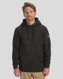QUIKSILVER Keller Hood - BLACK HEATHER