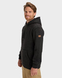 QUIKSILVER Keller Hood - BLACK HEATHER