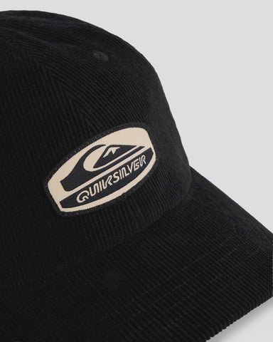 QUIKSILVER Decades Cord Cap  - BLACK