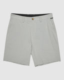 QUIKSILVER Union Heather Amph 19" board short - QUARRY HEATHER