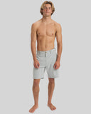 QUIKSILVER Union Heather Amph 19" board short - QUARRY HEATHER