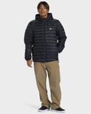 QUIKSILVER Scaly Insulator Hooded Jacket - BLACK
