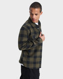 QUIKSILVER Bering Strait Check Shirt - BERING STRAIT GRAPE LEAF