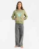 ROXY Hope You Trust 2 Hood - OIL GREEN