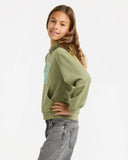 ROXY Hope You Trust 2 Hood - OIL GREEN