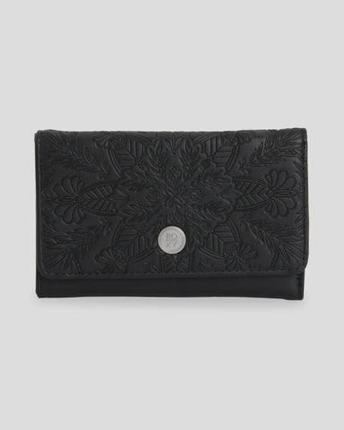 ROXY Crazy Diamond Wallet - BLACK