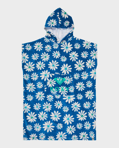 ROXY Stay Magical Hooded Towel - COCONUT MILK FLOWER SOUL