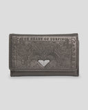 ROXY Crazy Diamond Wallet - SILVER