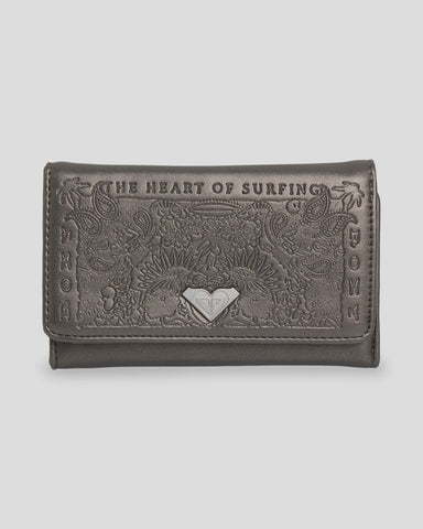 ROXY Crazy Diamond Wallet - SILVER