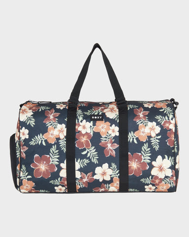 ROXY Pumpkin Spice Duffle Bag - ALMOND TROPIC FEELS