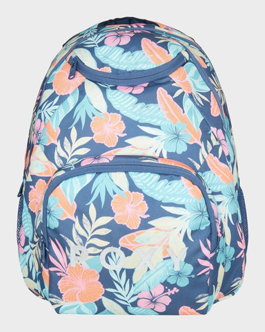 ROXY Shadow Swell Backpack - VINTAGE INDIGO TROPICAL ADVENT