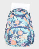 ROXY Shadow Swell Backpack - VINTAGE INDIGO TROPICAL ADVENT