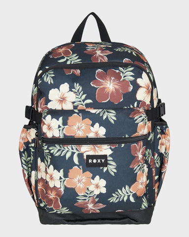ROXY Shadow Swell Backpack -  ALMOND TROPICAL FEELS