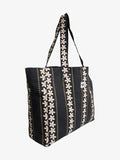 ROXY Anti Bad Vibes Tote Bag - BLACK/PINK