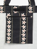 ROXY Anti Bad Vibes Tote Bag - BLACK/PINK