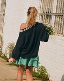 ROXY Surf School V Neck - MOOD INDIGO