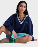 ROXY Surf School V Neck - MOOD INDIGO