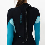 O'NEILL Girls Reactor 2 Back Zip Full 3/2mm - BRIGHT BLUE