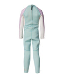 O'NEILL Girl's Toddler Reactor Back Zip Full 2mm - AQUA