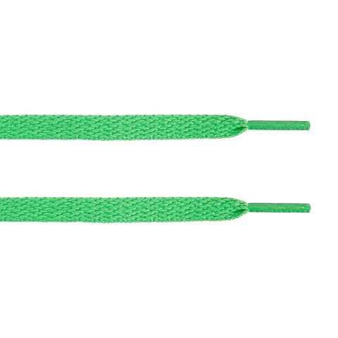 LaceSpace Flat Replacement Laces - GREEN