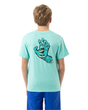 SANTA CRUZ Opus Screaming Hand Tee - TEAL