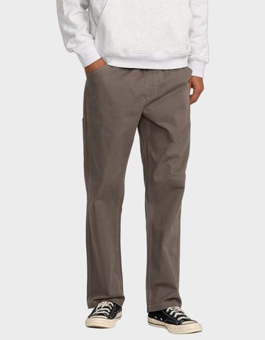 RVCA Americana Carpenter Elastic Pant - MUSHROOM