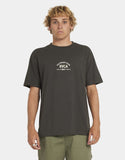 RVCA Textfull SS PTK - BLACK