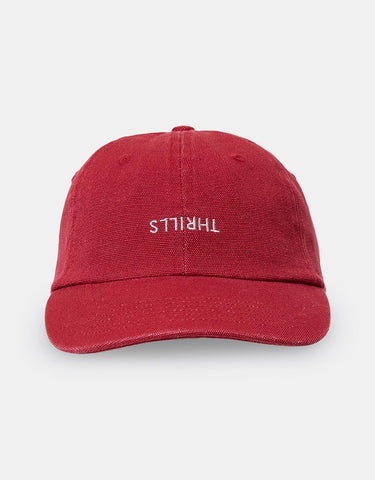 THRILLS Minimal Thrills 6 Panel Cap - REDWOOD