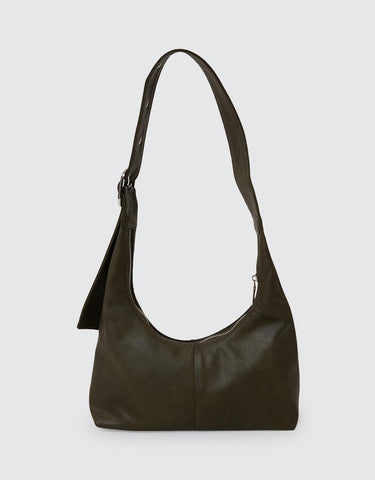 THRILLS Cyrus Buckle Shoulder Bag - TARMAC