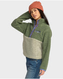 BILLABONG Horizon Mock Neck - TREE HUGGER